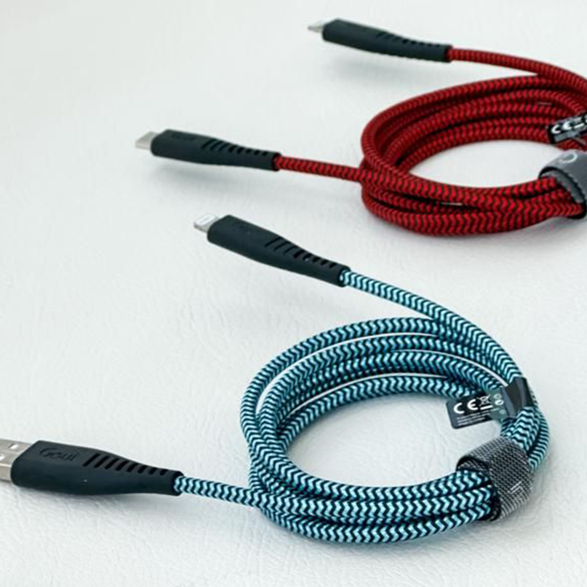 Goui - FLEX 8 PIN USB Cable 1.5mtr - Light Blue - Image 5