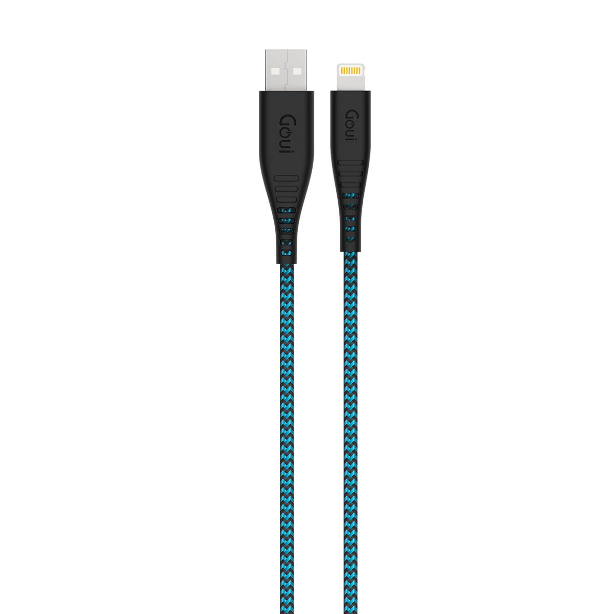 Goui - FLEX 8 PIN USB Cable 1.5mtr - Light Blue